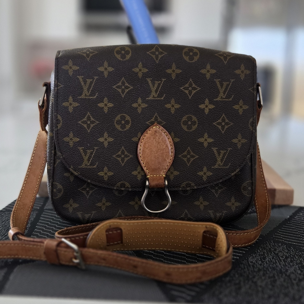 Louis Vuitton Brown Crossbody Bag with Iconic Design